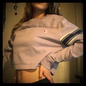 Champion crop top longsleeve